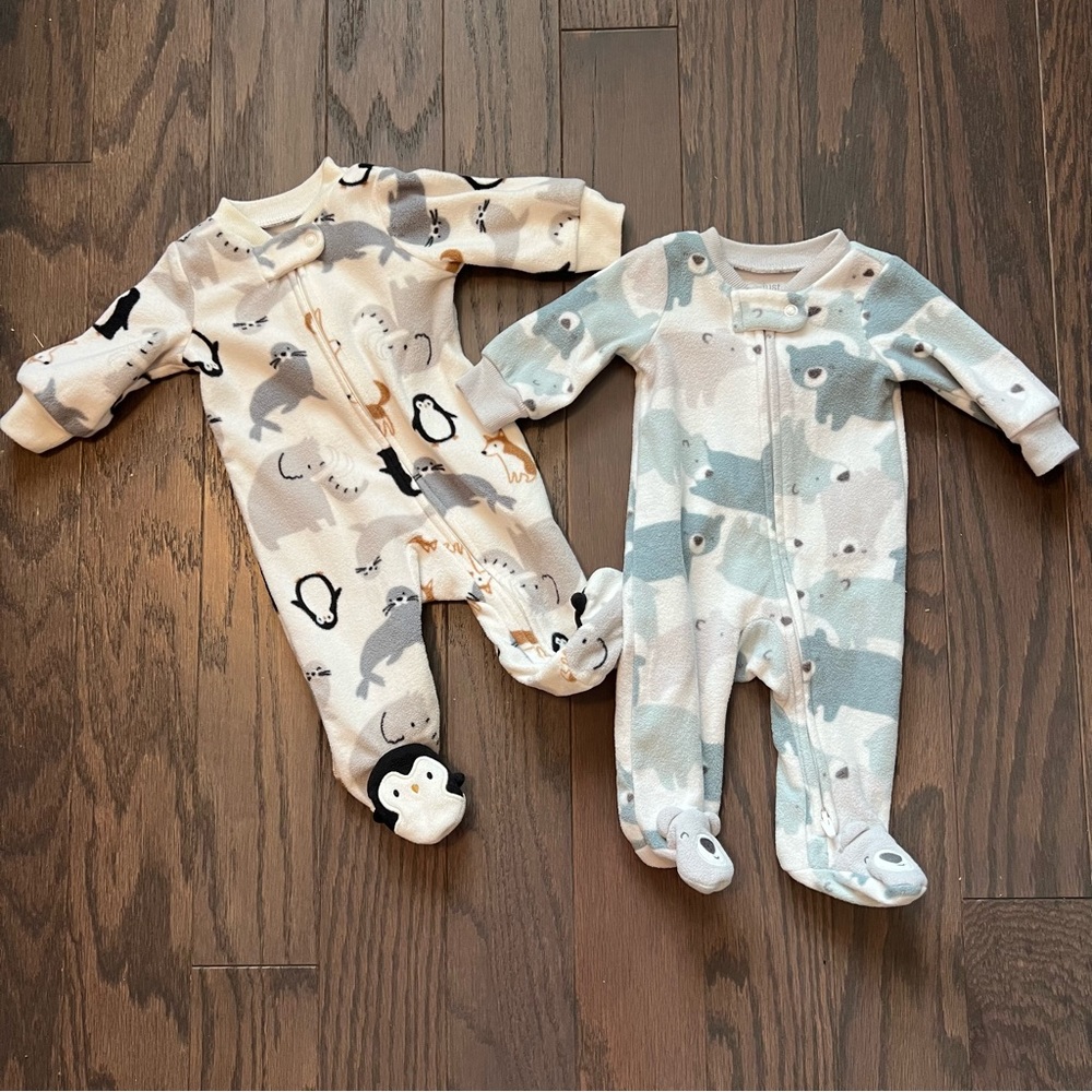 • SOLD • Fleece Sleeper Bundle